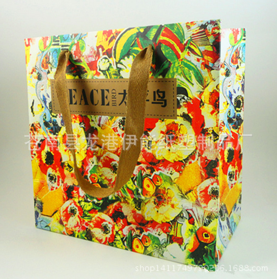 廣告促銷節日可定制包裝袋手提袋公關策劃0000067紙袋質量保證3折