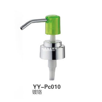 厂家批发乳液泵头批发 表面光亮电镀新款塑料泵头 按压式塑料喷头