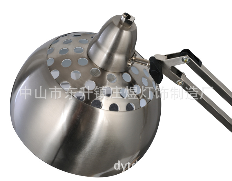 美式金属折叠台灯 学生书桌夹子床头阅读工作长臂伸缩led护眼灯