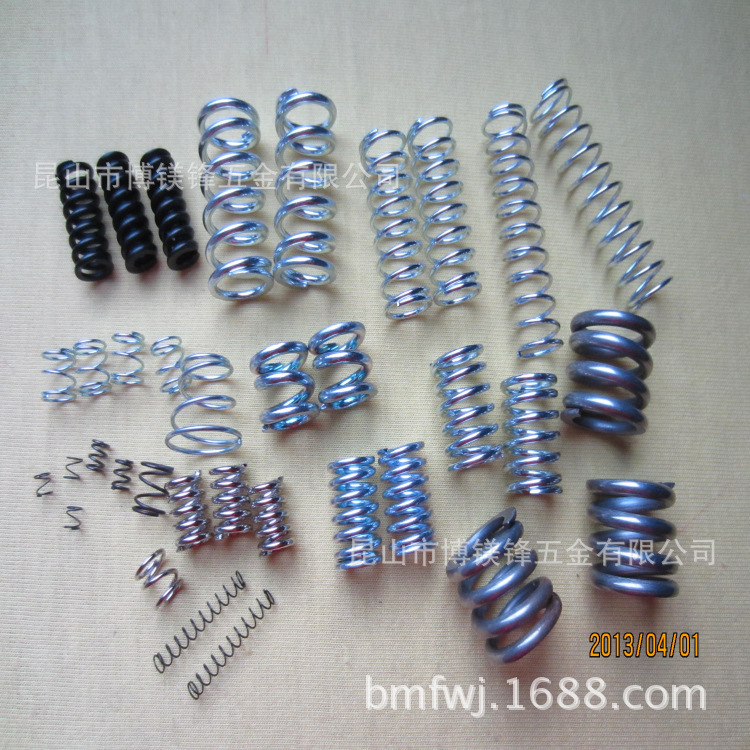 自产自销昆山弹簧压簧压缩弹簧小压簧大压簧不锈钢弹簧规格齐全