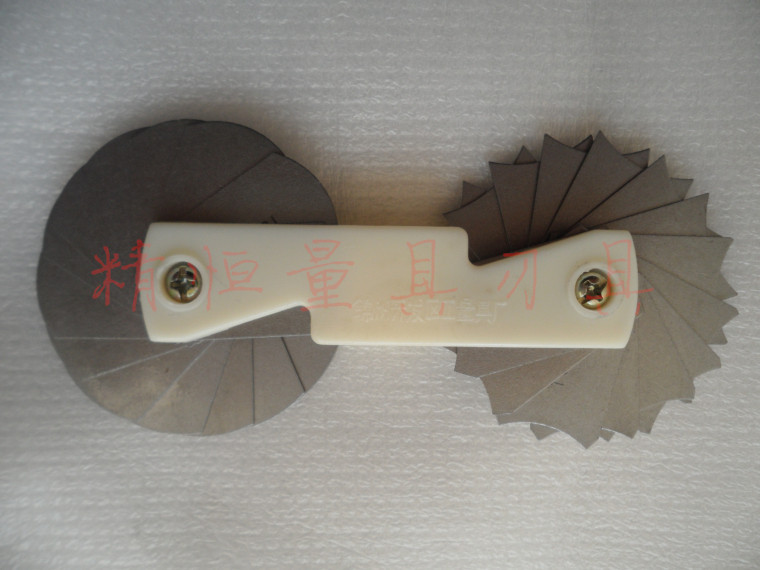 半圆样板 R1-6.5 7-14.5 15-25 凹凸半圆样板 半径规 德量