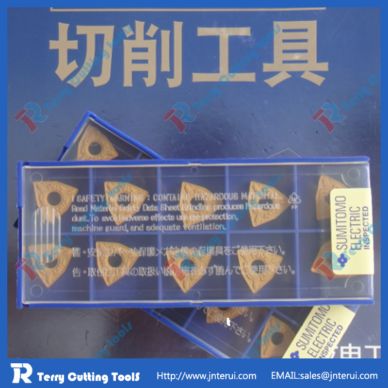 日本住友进口数控车刀片WNMG080408N-GZ  AC420K铸铁