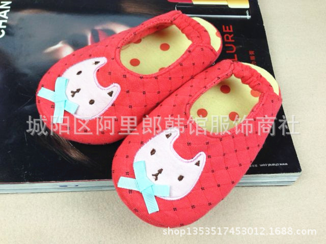 WH小貓臉傢居鞋