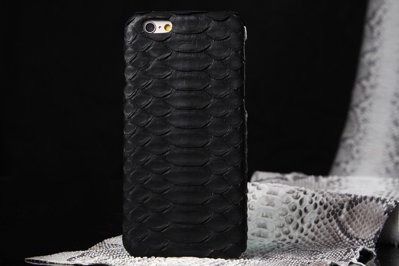 i-idea Handmade Luxury Genuine Real Python Snake Skin Leather Case Cove for Apple iPhone 6S Plus/6 Plus & iPhone 6S/6
