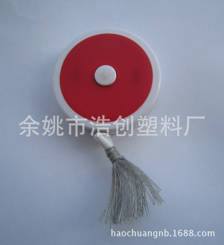 圆形PVC皮卷尺 迷你玻璃纤维软皮尺 促销广告礼品