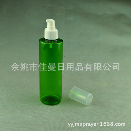 厂家直销压嘴瓶 挤压瓶 短嘴瓶 全罩乳液瓶250ml