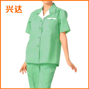 新款酒店亮丽清爽保洁服 夏装物业酒店环卫保洁工作服|ms
