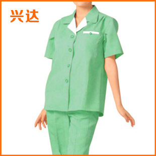 新款酒店亮丽清爽保洁服 夏装物业酒店环卫保洁工作服|ms