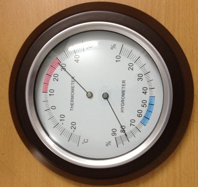 温度湿度计晴雨表，机械镂空手表