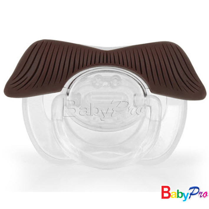 Sucette Bébé moustache avec cache-poussière - Ref 3424528 Image 6