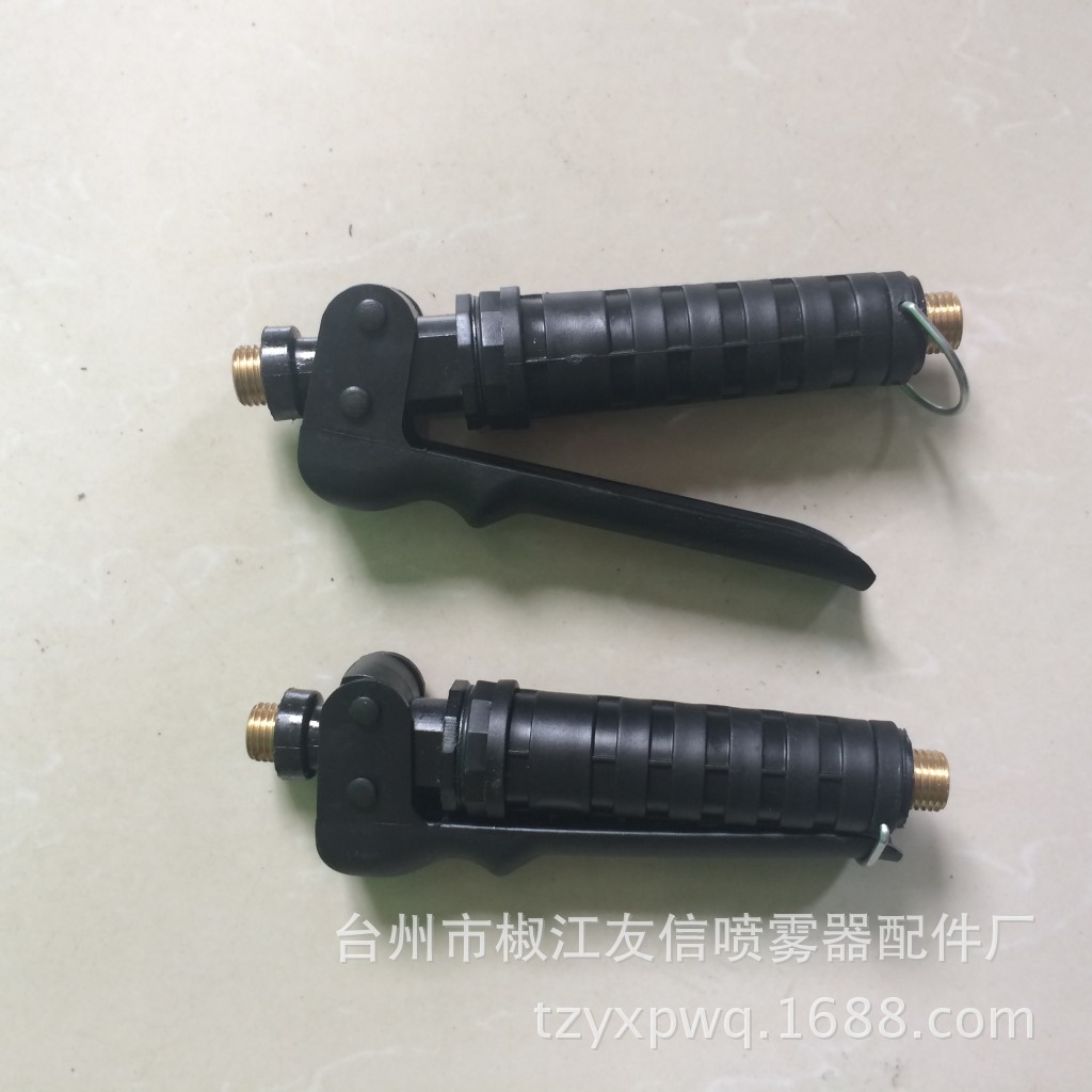 动力喷雾器配件 铜接头手柄开关244