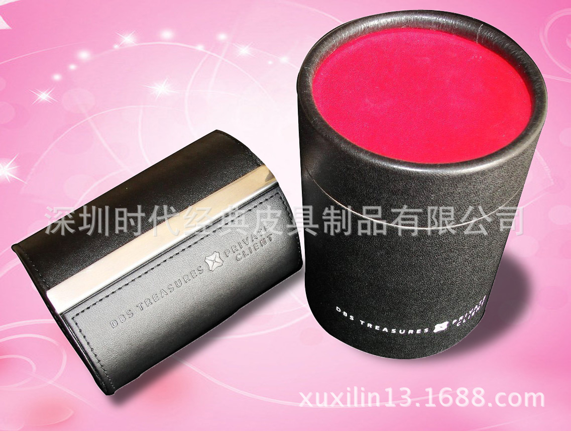 厂家直销高档皮质领带盒 精美仿皮领带包装盒 皮质礼品盒 皮盒