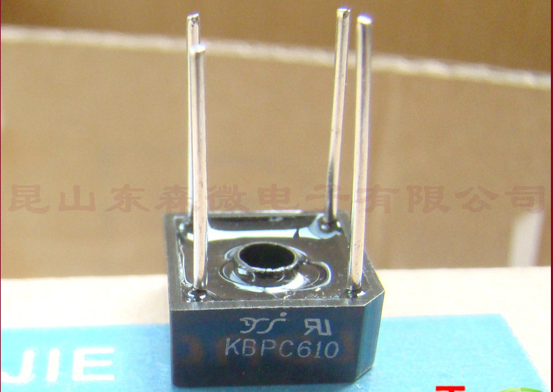 原装单相桥式整流器KBPC610