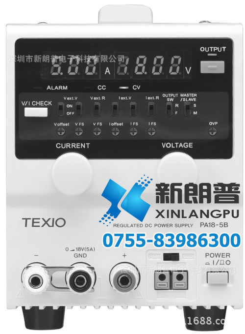 日本德士TEXIO|PA-B系列直流电源|深圳代理
