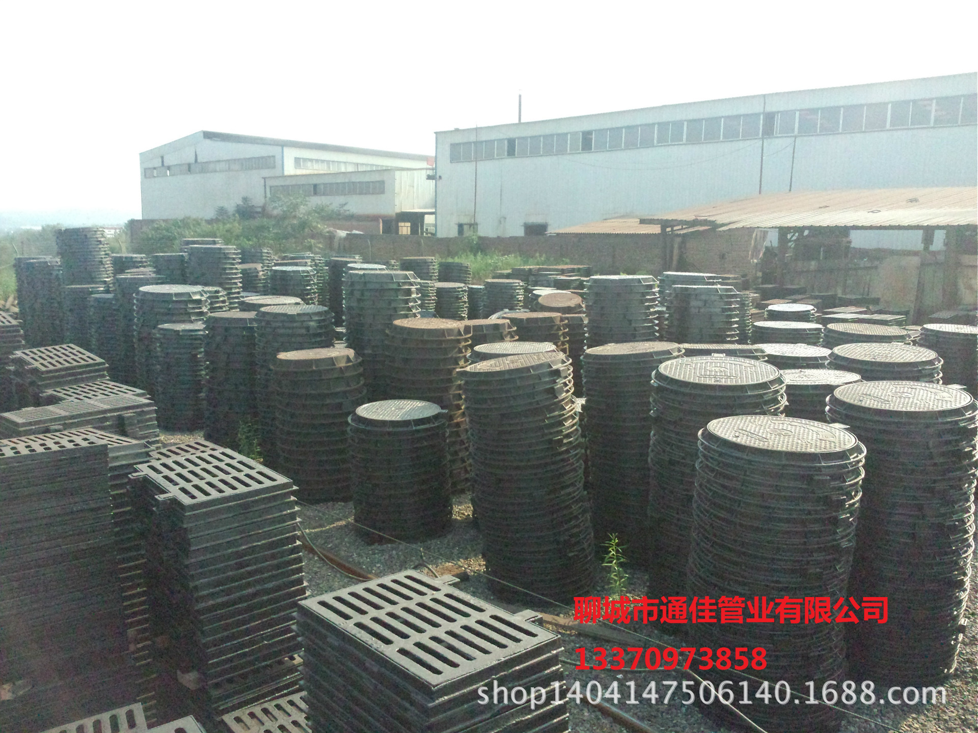 厂家直销 球墨铸铁雨水井盖型号齐全 可货到付款