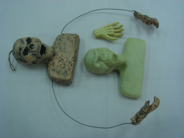 厂家直销万圣节塑料卡通鬼肖像可加工订做 生产加工 批发开模定制