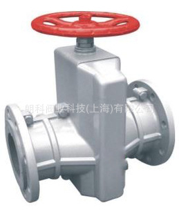 铸铁铝合金材质管夹阀（胶管阀，夹管阀）DN506580100125150200