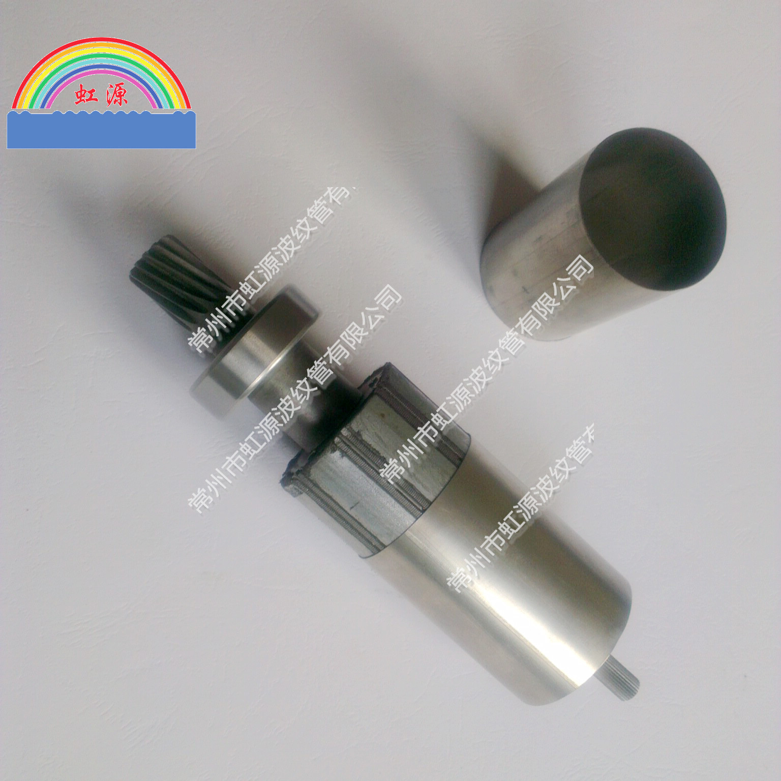 高速无刷伺服电机转子钢套保护套 不锈钢磁钢保护套环|ru