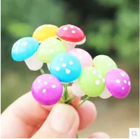 Набор мелких красочных материалов с гвоздикой грибами, микрорельеф, handmade