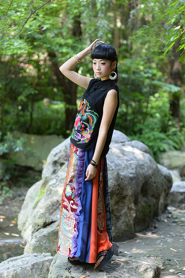 Gilet femme en Coton et lin - Ref 3316303 Image 8