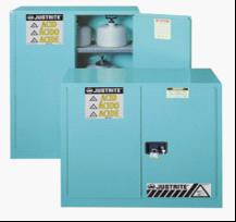 河北.秦皇岛.唐山供应JUSTRITE钢制安全柜/蓝色/成霖科技一级代理