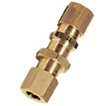 法国乐可利LEGRIS 直通穿板等径 黄铜卡套接头 0116-08-00