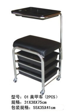 实体直销全新美容美发工具车 诊所手推车 产品收纳展示车