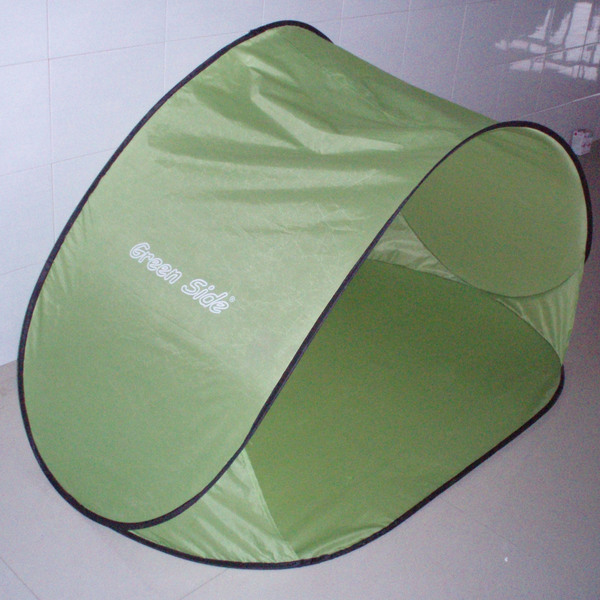Automatic beach UV tent