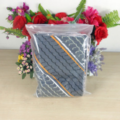 CPE磨砂阴阳拉链服装袋包装35厘米(宽)*45*16丝塑料袋加厚