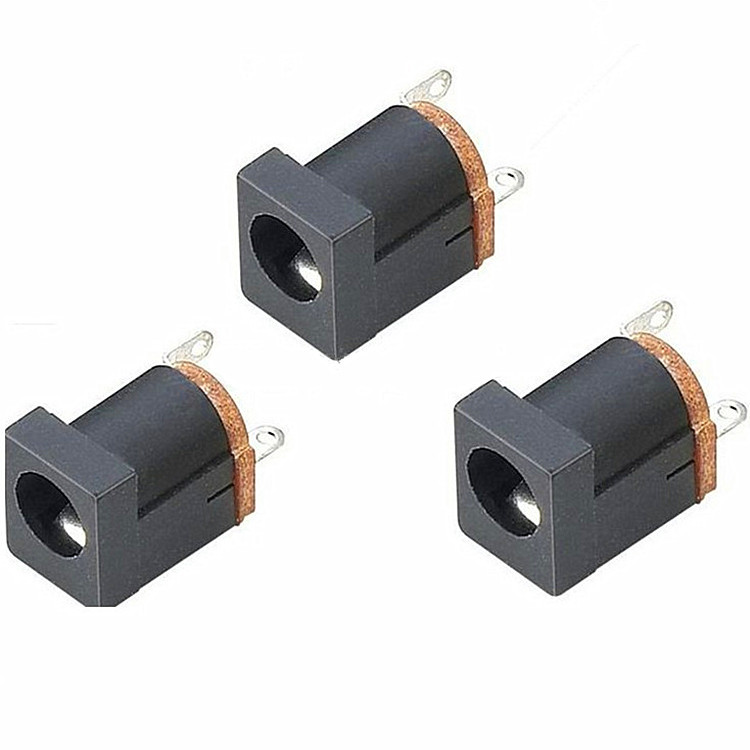 供应电源插座，插在PCB板上的DC插座，DC5.*2.1插座，DC5.5*2.5