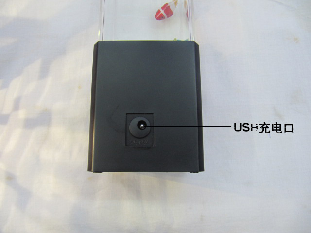 火山灯 果冻灯 闪光小夜灯 鱼缸电子水母水族箱疗伤水母小夜灯,款式随机7