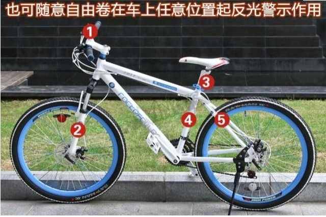 Autocollant pour vélo - Ref 2283716 Image 3