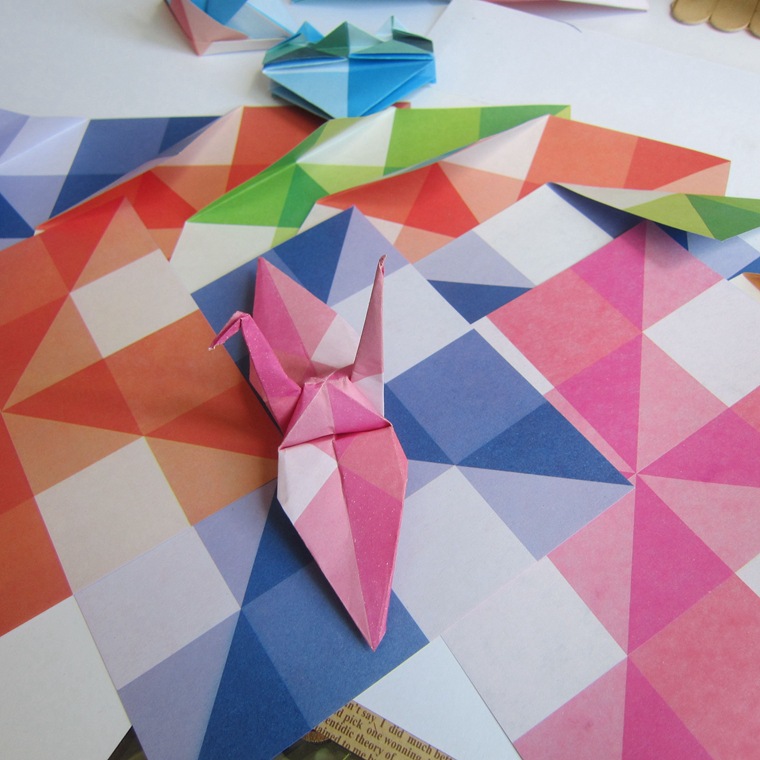批发手工DIY折纸材料幼儿童手工纸15*15cm 24张双色双面格纹折纸