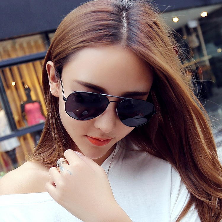 Old classic 3025 Sunglasses wholesale Pilot Retro Metal Sunglasses 3026 Huangpian Night Vision Goggles Sunglasses