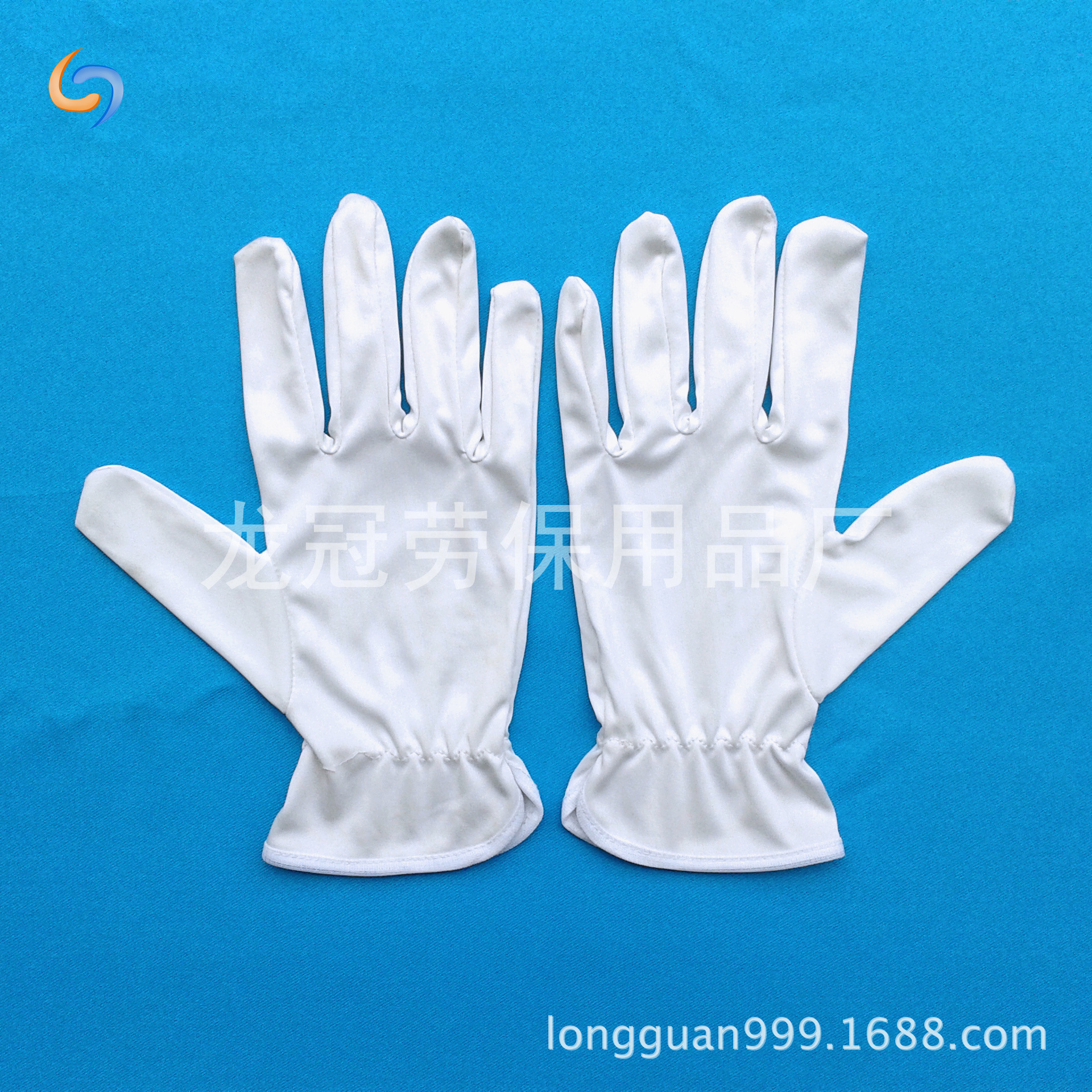 Factory wholesale high quality jewelry gloves | Microfiber dust-free cloth gloves | Watch etiquette labor protection clean gloves