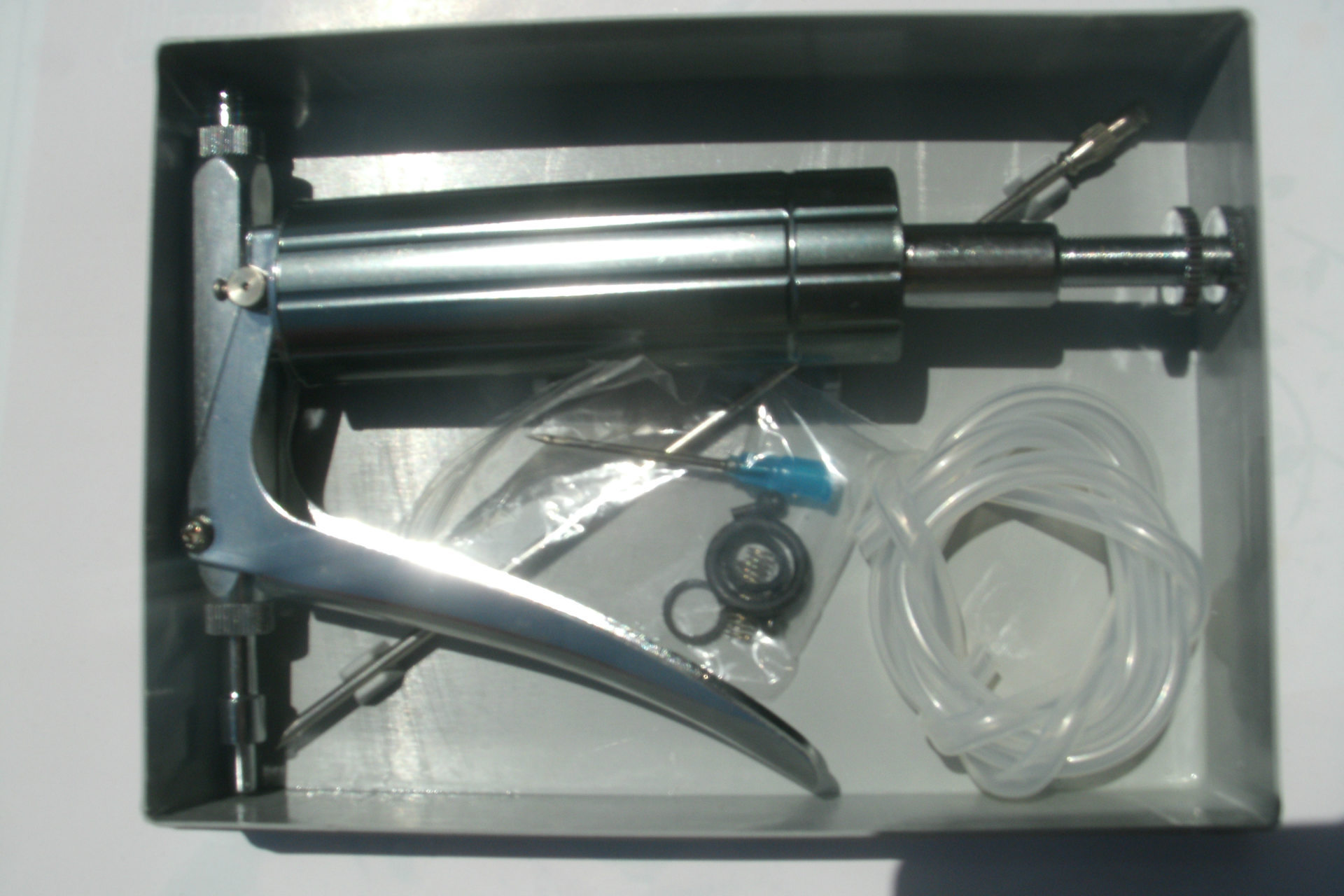 供应连续注射器 鸡连续注射器 猪疫苗注射器 不锈钢手柄1ML2ML