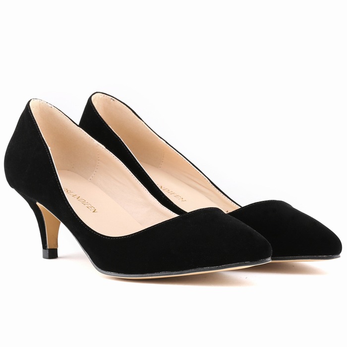 678-1 European and American new OL sharp pointed Korean casual 6cm high and low hair color white wedding banquet shoes