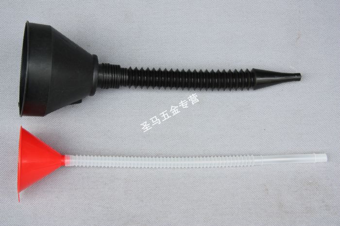 现货供应2合1 塑料漏斗 汽摩专用 机油 加油漏斗 100/150mm