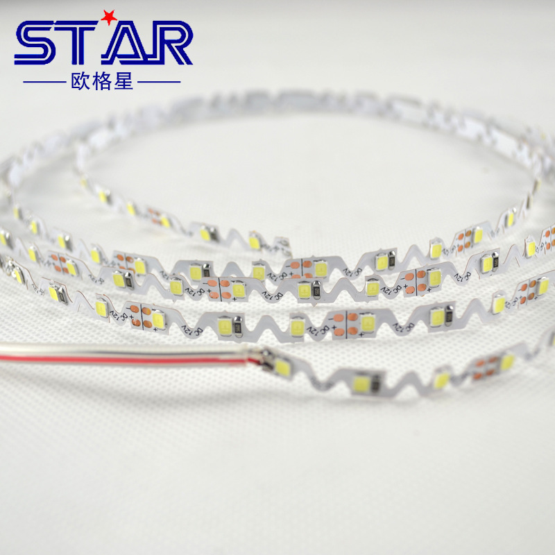 LEDS型迷妳字光源 迷妳字軟燈條2835/72燈冷白光 12V發光字光源