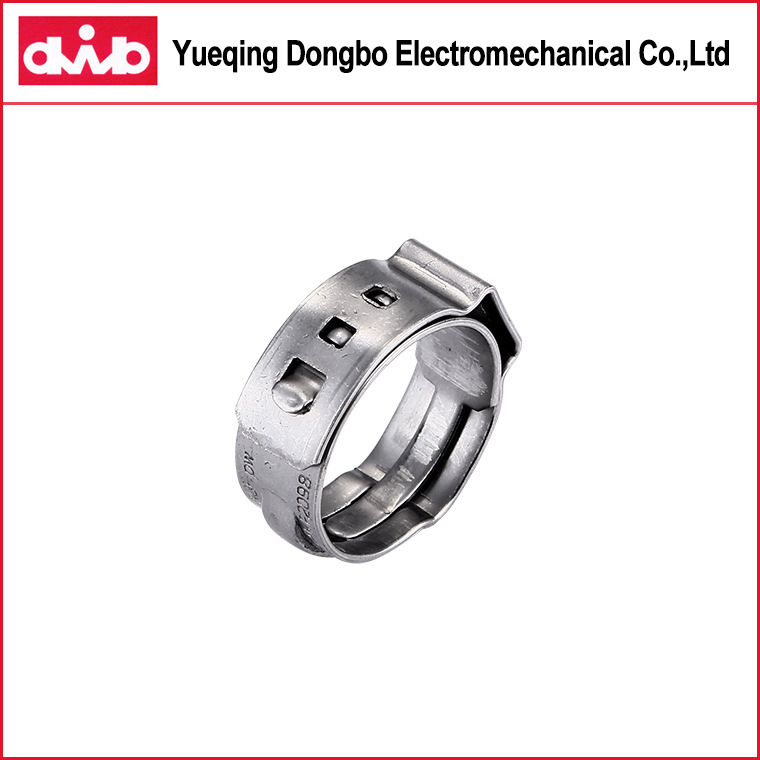 乐清东博dwb工厂批发汽车耳型卡箍不锈钢喉箍单耳卡箍
