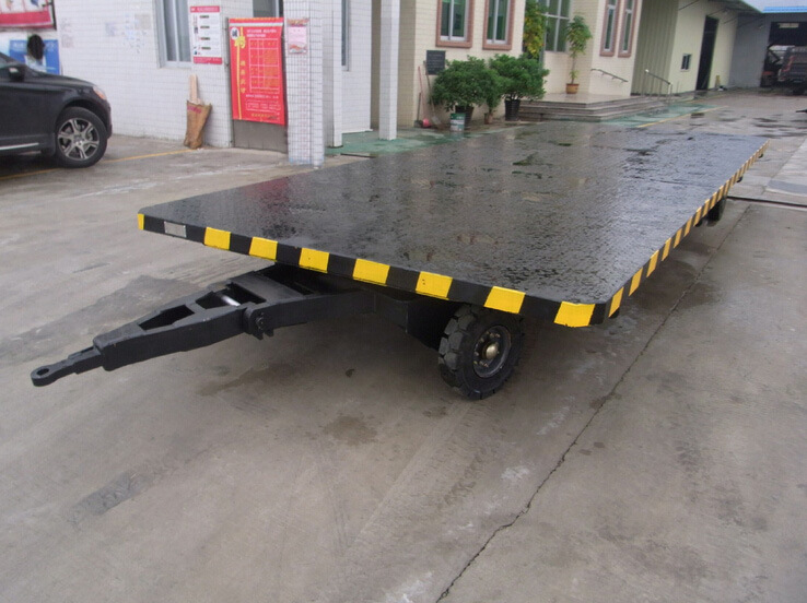 【厂家直销】3T带车尾灯平板拖车 平板式全挂车 平板拖车