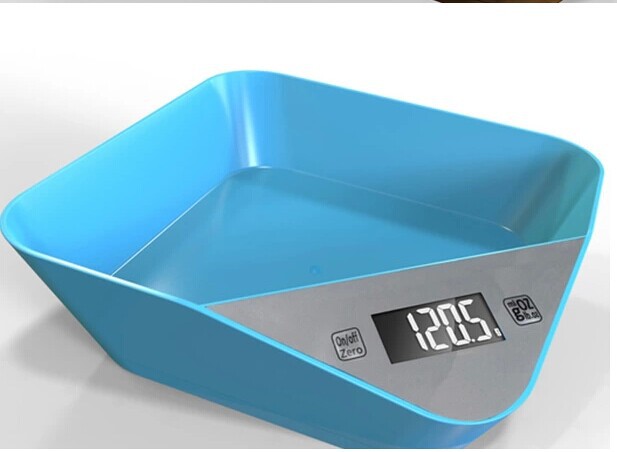 带碗连体厨房秤 5kg厨房秤 电子厨房秤Kitchen scale