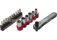 专业代理米思米  16合1 棘轮替换扳手组   PKTL-202A