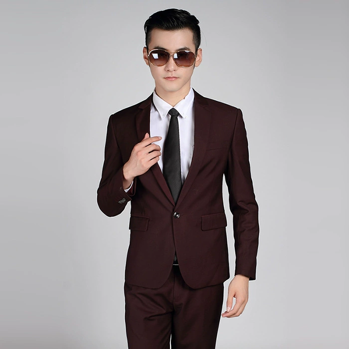 Комплект, модный костюм, корейский стиль, slim fit