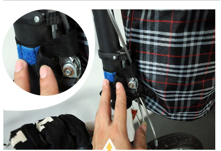 Panier pour vélo en toile - Ref 2259389 Image 9