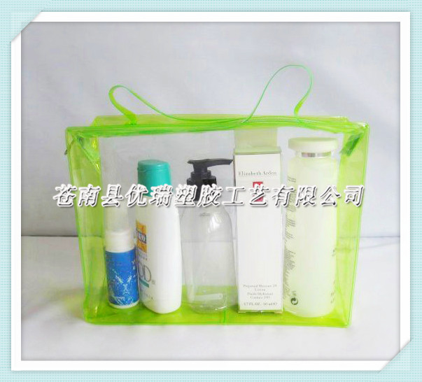 【厂家直销】PVC礼品袋 PVC水晶礼品手提袋 化妆品PVC