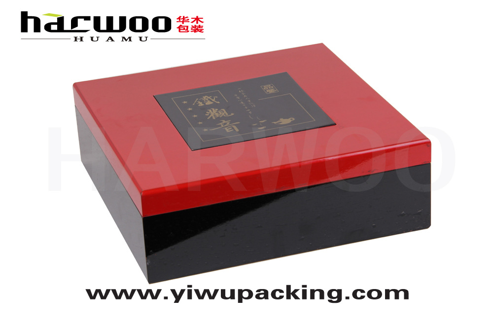 义乌厂家定制正宗木质铁观音茶叶罐礼盒装 高档送礼茶叶包装盒