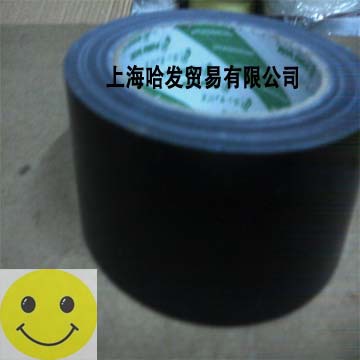 批发北极熊牌布基胶带 地毯胶带黑色 48mm*25m