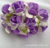 Realistic two-color strawberry, nail decoration from foam flower-shaped, hair accessory, handmade