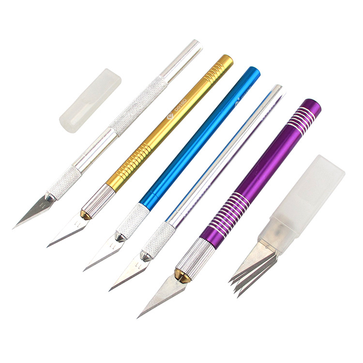 高档铝合金雕刻刀 雕刻笔 刻凿 花雕木工DIY手工创意雕刻刀配刀片